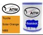 Preview: Toyota, Solar Orange, NBB: 500ml Lackdose, von ATW Autoteile West.